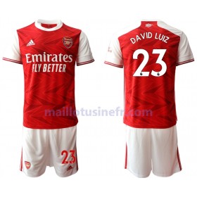 Maillot de Foot Arsenal David Luiz 23 Domicile 2020-21 - Enfant